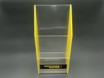 Single Acrylic Document Holder Desktop Lucite Leaflet Stand Counter Flyer