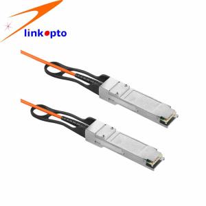 Buy cheap 10G SFP+ To SFP+ OM2 AOC Active Optical Cable 1 Meter Length High Performance product