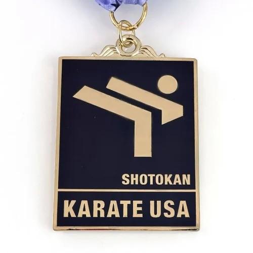 Quality Fighting Custom Event Medals Design For Taekwondo , Karate , Judo for sale
