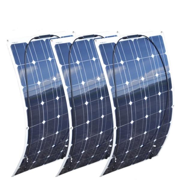 Quality 100W Monocrystalline Solar Panel Flexible  Pv Panels Temperature Resistance for sale