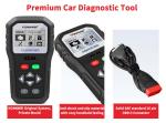 12v Car Scanner Diagnostic Live Data Code Reader Check Engine KW818 Pass CE FCC