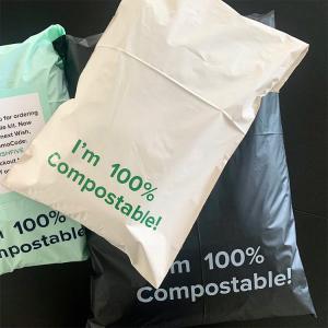 China Factory Direct Eco Friendly Sustainable Corn Starch Custom Compostable Biodegradable Poly Mailer Bags For C on sale