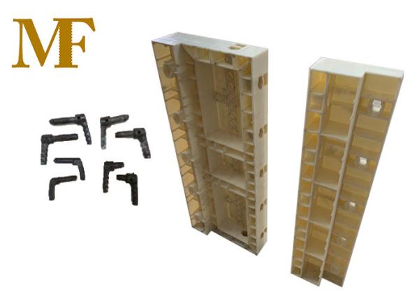Quality Cast In Place Ribbed Plastic Formwork Panels For Architectural Precast Concrete Project for sale