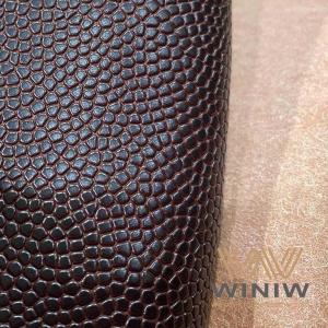 China Nonwoven Basketball Faux Leather Material Strong Friction Force PU Leather Sheet on sale