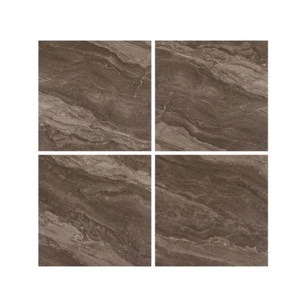 400x400mm Matte Glazed Ceramic Rustic Tile Brown Indoor Floor Wall