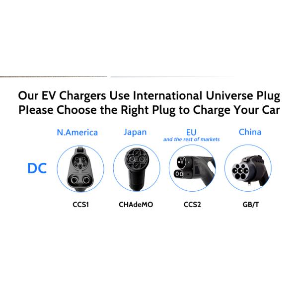 CCS Interface Standard DC 7kW Portable Electric Car Charger for High Speed Charging