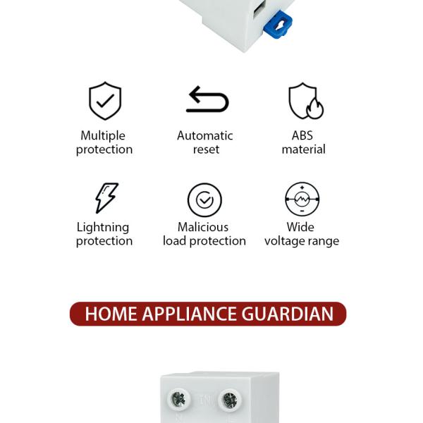 A New Generation of High Quality Double row Over and Under voltage protector