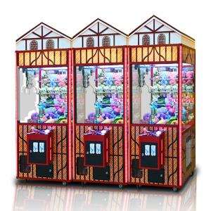 Plush Toys Claw Crane Machine One Year Warranty For Shopping Mall