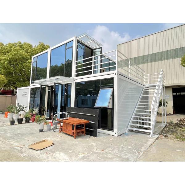 Galvanized Steel Square Tubes Customizable Prefabricated Container for Family Living or Office Combination Solution