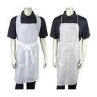 Quality Plastic Kitchen Biodegradable Disposable Aprons Environmental Friendly for sale