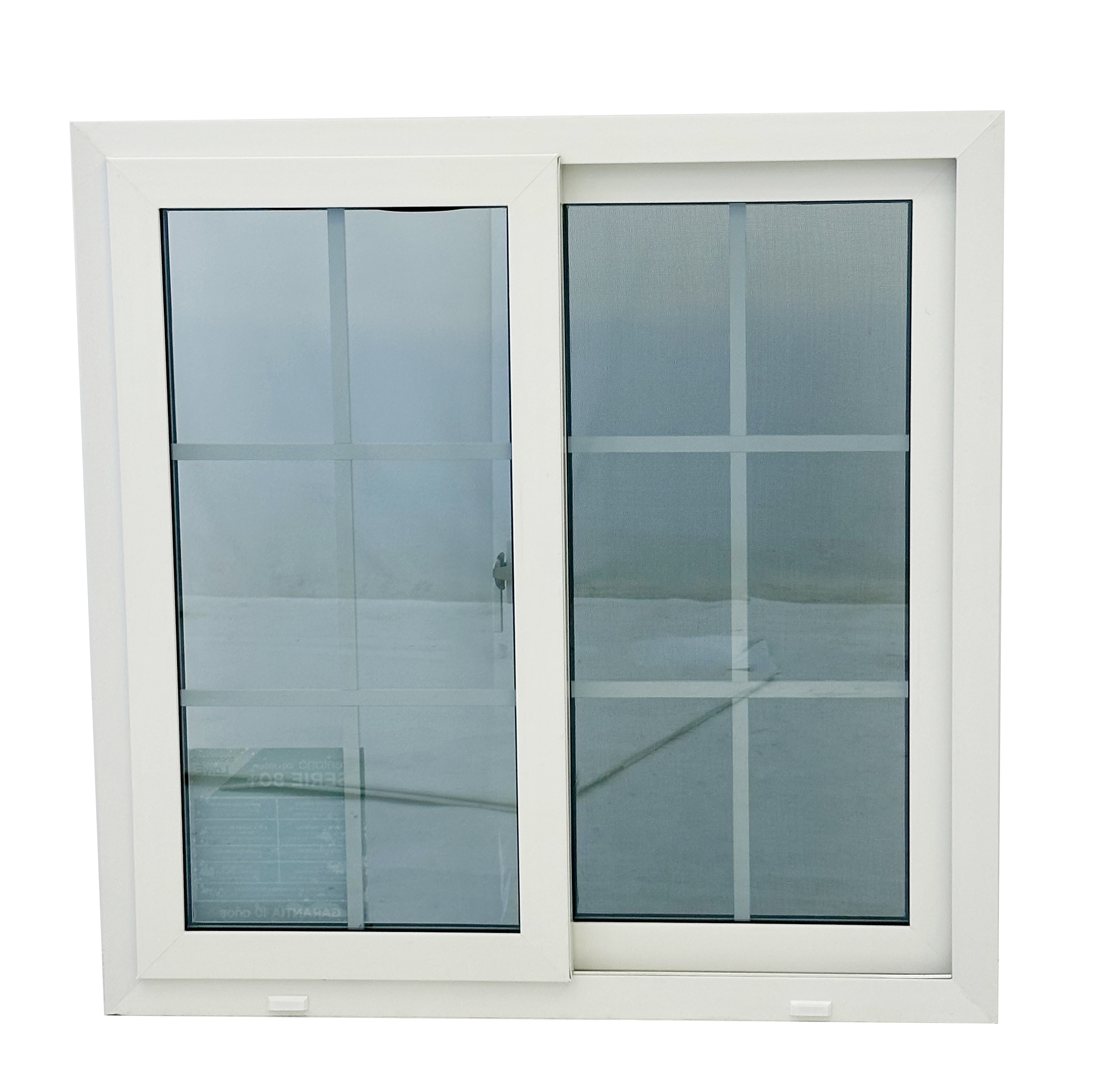 Friction Hinge UPVC Sliding Window And Door Standard Notch Design With Float Glass
