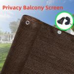 1m-8m Width Black, Green, Grey Color Privacy Fence Screen Raschel Mesh Shade Net