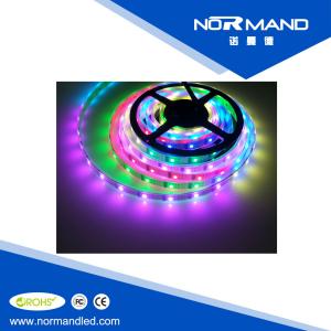 China 5V 32led/m 32ic/m programmable rgb led strip ws2801 on sale