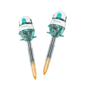 Buy cheap 10mm Safety Bladed Trocar Abdominal Surgery Disposable Bladed Trocar product