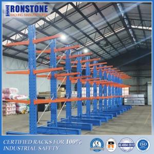 Buy cheap Industrial Customized Anti-Rust Cantilever Racking System For Storing Bulky Materials product