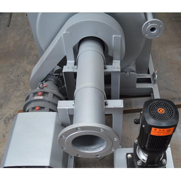 Filtering Mechanical Screen Wastewater , Rotary Drum Screen Internal Feed Customized