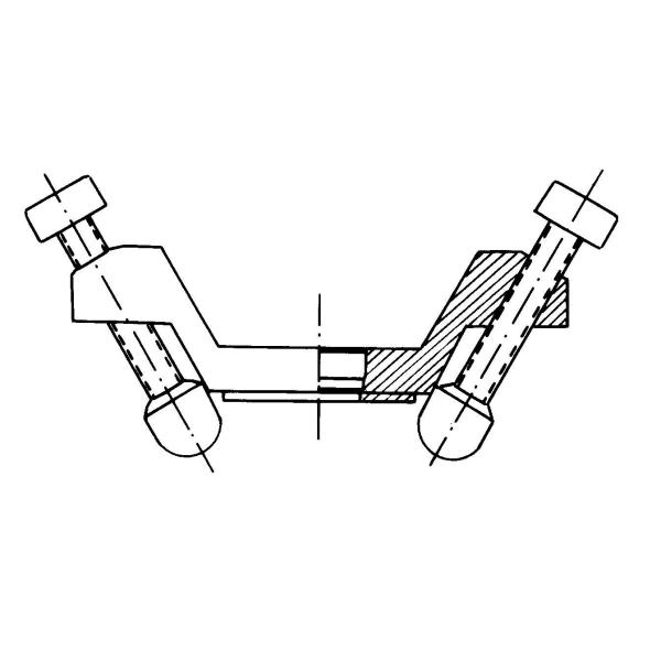 Leeb Universal Porble Hardness Tester Accessories Support Rings For Shaped Materials