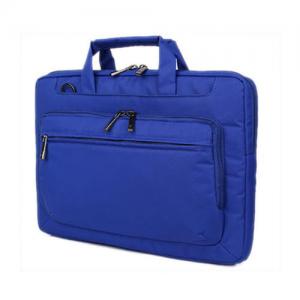 China Portable 17 Inch Padded Laptop Bag Plain Color Outside Pockets For Accessories on sale