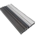 Aluminium Window Profiles Customized Champagne Anodizing Professional Extrusion