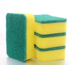 China Rectangle Shape Kitchen Cleaning Sponge , Antibacterial Dish Washing Sponge on sale