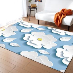 Flower Texture New Cartoon Large Carpet Source Wholesale Feather ins Style Bedroom Floor Mats