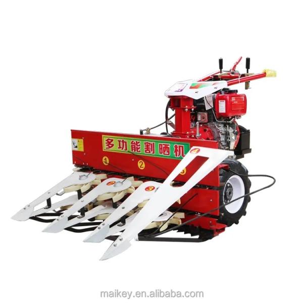 Quality Hand Operated Farm Combine Harvester Fully Automatic Reaper Binder Machine for sale