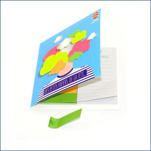Buy cheap Softcover Custom Sticky Notepad Memo Pad Printing 150mm X 150mm product