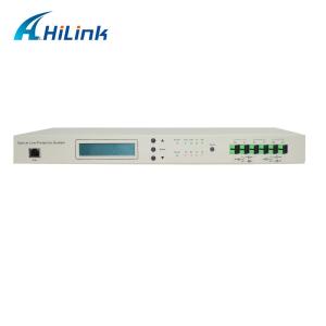 Buy cheap 1U 1+1 OLP Optical Line Protection System High Switch Speed SC APC product