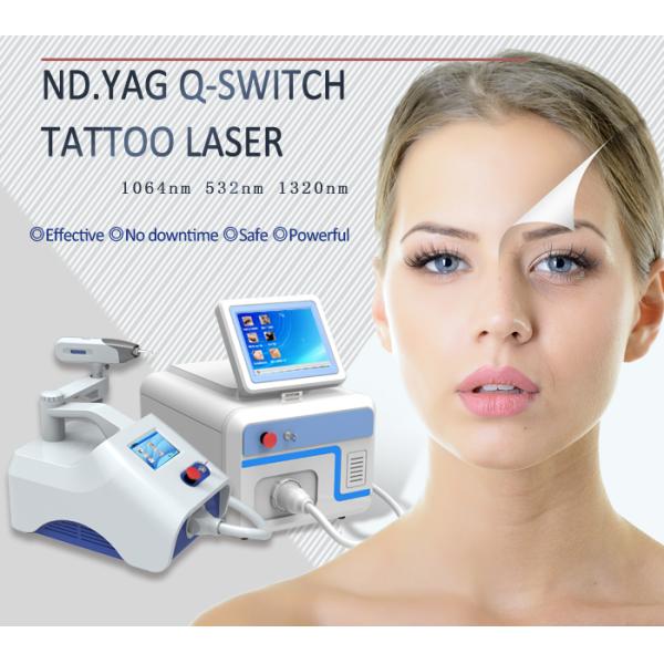 Professional High Power Q Switch ND YAG Laser Machine With Double Cooling Radiators