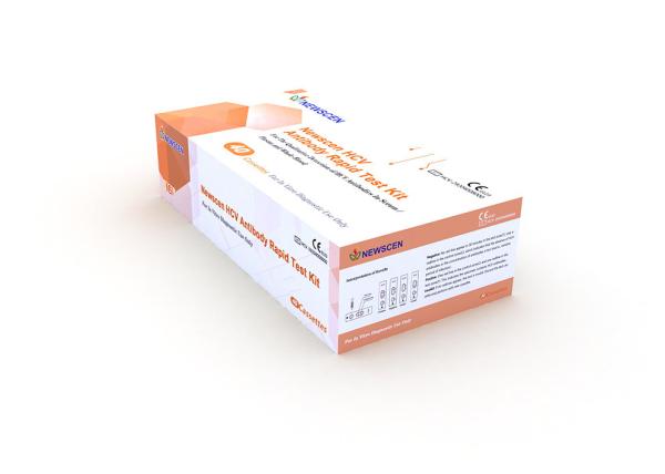Fingertip Specimens HCV Hepatitis C Virus Fast Detection Cassette