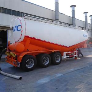 Buy cheap Low Density CIMC Enclosed 115m3 Bulk Cement Tanker Trailer product