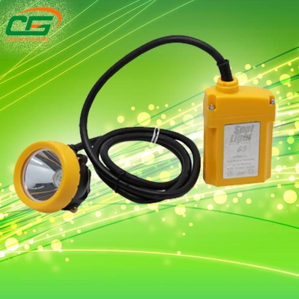 Quality Plastic Water Proof Led Miner Lamp Handheld Yellow High Brightness for sale
