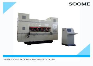 Buy cheap NC Computer Creasing Thin Blade Slitter Scorer Machine / Corrugated Slitter Machine product