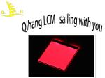 LED Backlight Display RGBW Colors Wide Viewing Angle LED Backlight Module