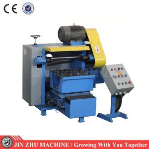 China SS Floor Drain Metal Buffing Machine PLC Control System Automatic Control on sale
