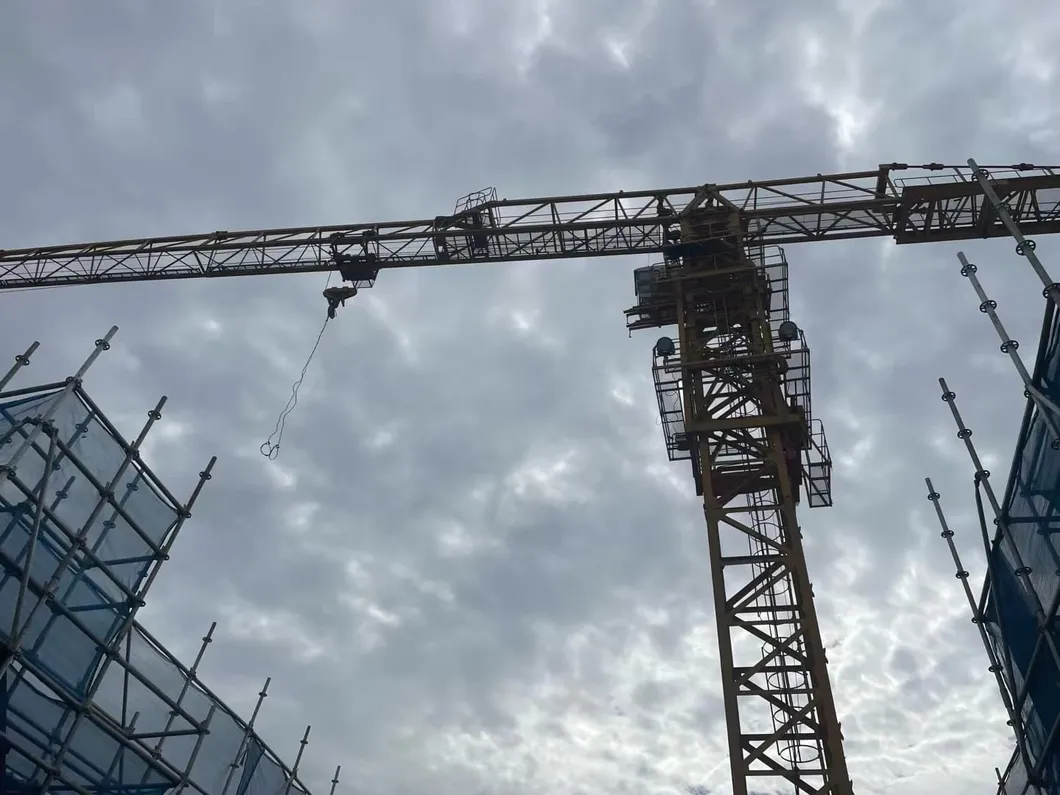 Hot Sale The Second USD Zoomlion Construction Flat-Top Tower Crane 7025 12mt with CE