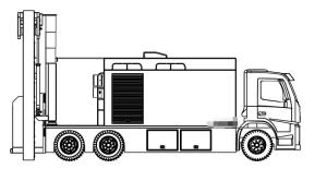 Fast Speed Container Inspection System , X Ray Cargo Scanning Machine