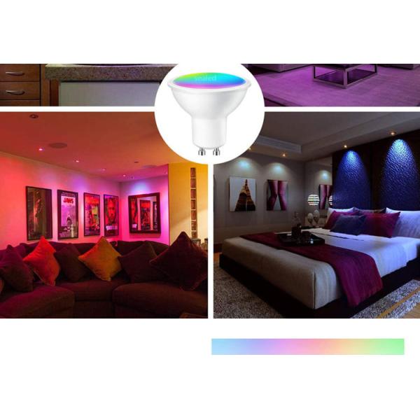 2700K-6500K GU10 Smart Bulb 450lm Smart Led Spotlight 5W For Bedroom