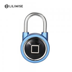 Buy cheap Safety Alarm Waterproof Bluetooth APP Fingerprint Door Lock / High Security Padlock product