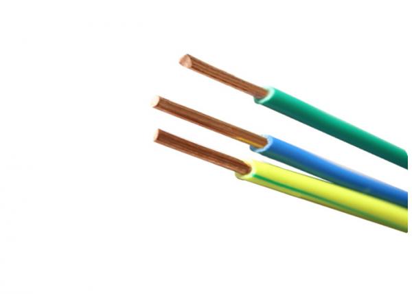 PVC Insulated Non Sheated Solid Conductor Electrical Cable Wire