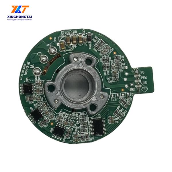 Quality ODM Customized 12V BLDC Motor Control PCB Board Green Solder Mask for sale
