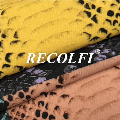 Quality 280GSM Athletic Wear Fabric , Polyester Spandex Fabric For Cute Summer Bathing Suits for sale
