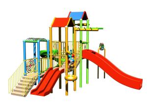 China Parent-child Theme Play Station Equipment, Kids' Water Park Playground For 30 riders on sale