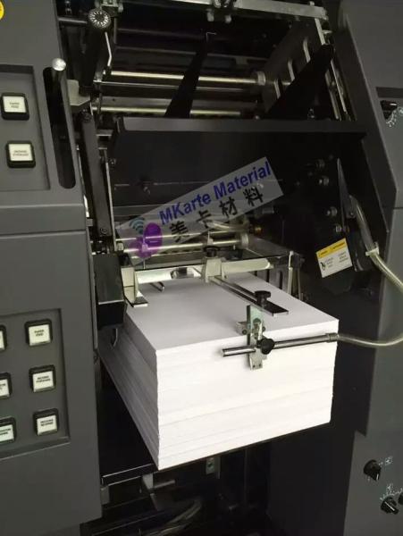 Quality MGI Digital printing PVC sheet MDP-MG-W white/super white A4/A3 size for sale