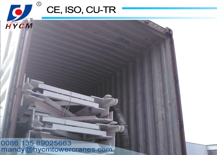 Mobile Crane Spare Parts 6ton Topkit Tower Crane Mast Sections 1.2*1.2*3m Block Type