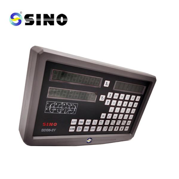 Test Instruments 2 Axis SDS6-2V DRO Glass Linear Scale For Milling Boring