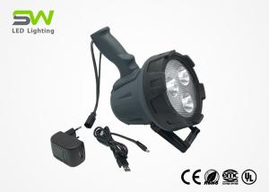 China Brightest OEM Portable LED Rechargeable Spotlight Torch , Led Hunting Spotlight on sale