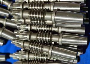 China 20CrMnTi Pinion Worm Shaft And Worm Gear Gear Hobbing on sale