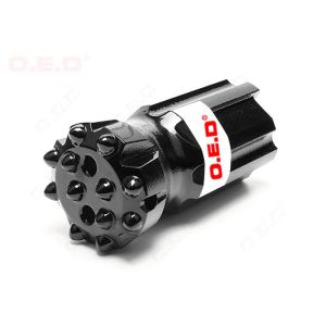 Buy cheap Threaded Drill Bit with Semi-Ballistic Buttons T38 Diameter 76mm for Underground product