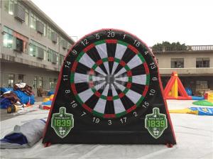 Buy cheap Kids And Adults Giant Inflatable Golf Dart Boards / Inflatable Dart Game product